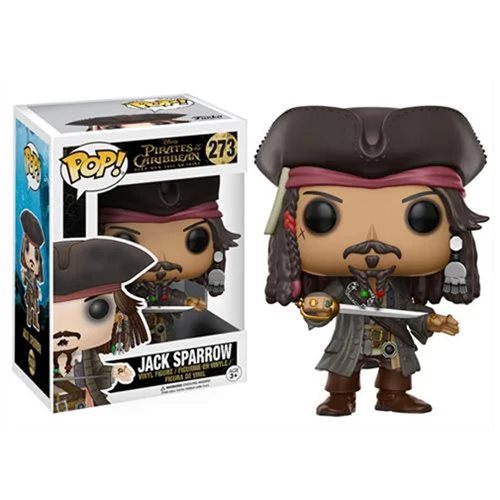 Pop! Pirates of the Caribbean: Dead Men Tell No Tales Jack Sparrow Vinyl Figure #273 (Pre-Order)