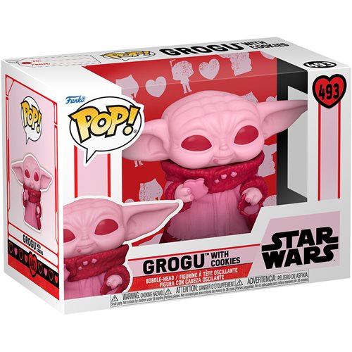 Pop! Star Wars Valentines Grogu Vinyl Figure #493 (Pre-Order)