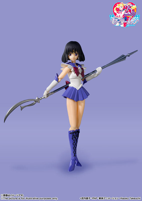 Pretty Guardian Sailor Moon S Sailor Saturn Animation Color Edition S.H. Figuarts Action Figure (Pre-Order)