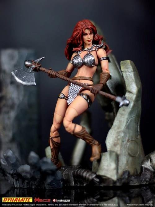 Red Sonja 1:12 Executive Loose Collector (Pre-Sale)