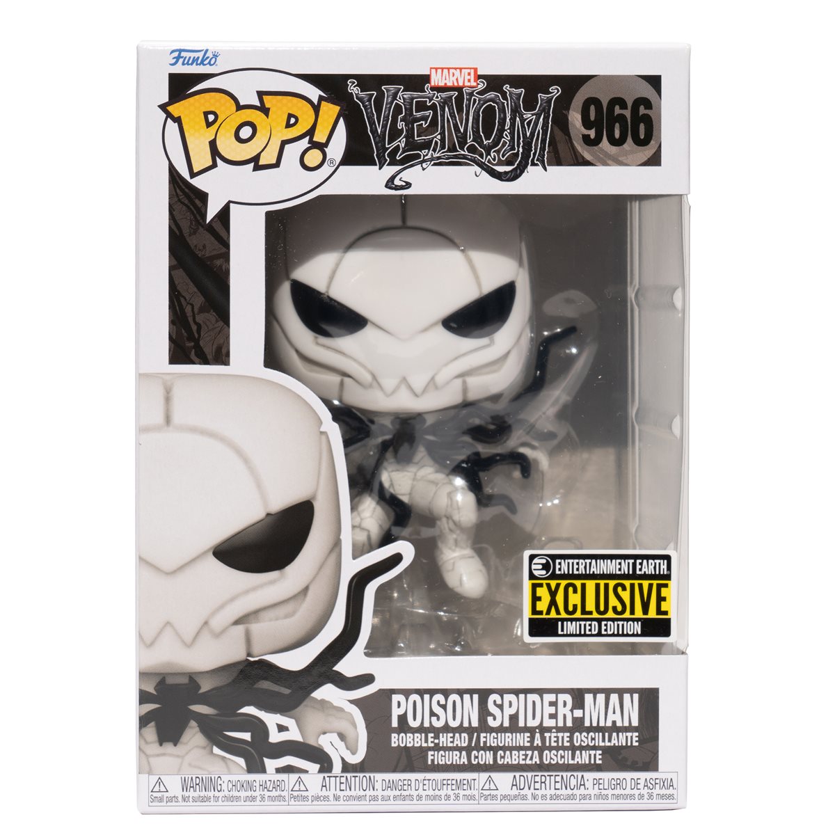 Venom Poison Spider-Man Pop! Vinyl Figure 966 - Entertainment Earth Exclusive (Pre-Order)