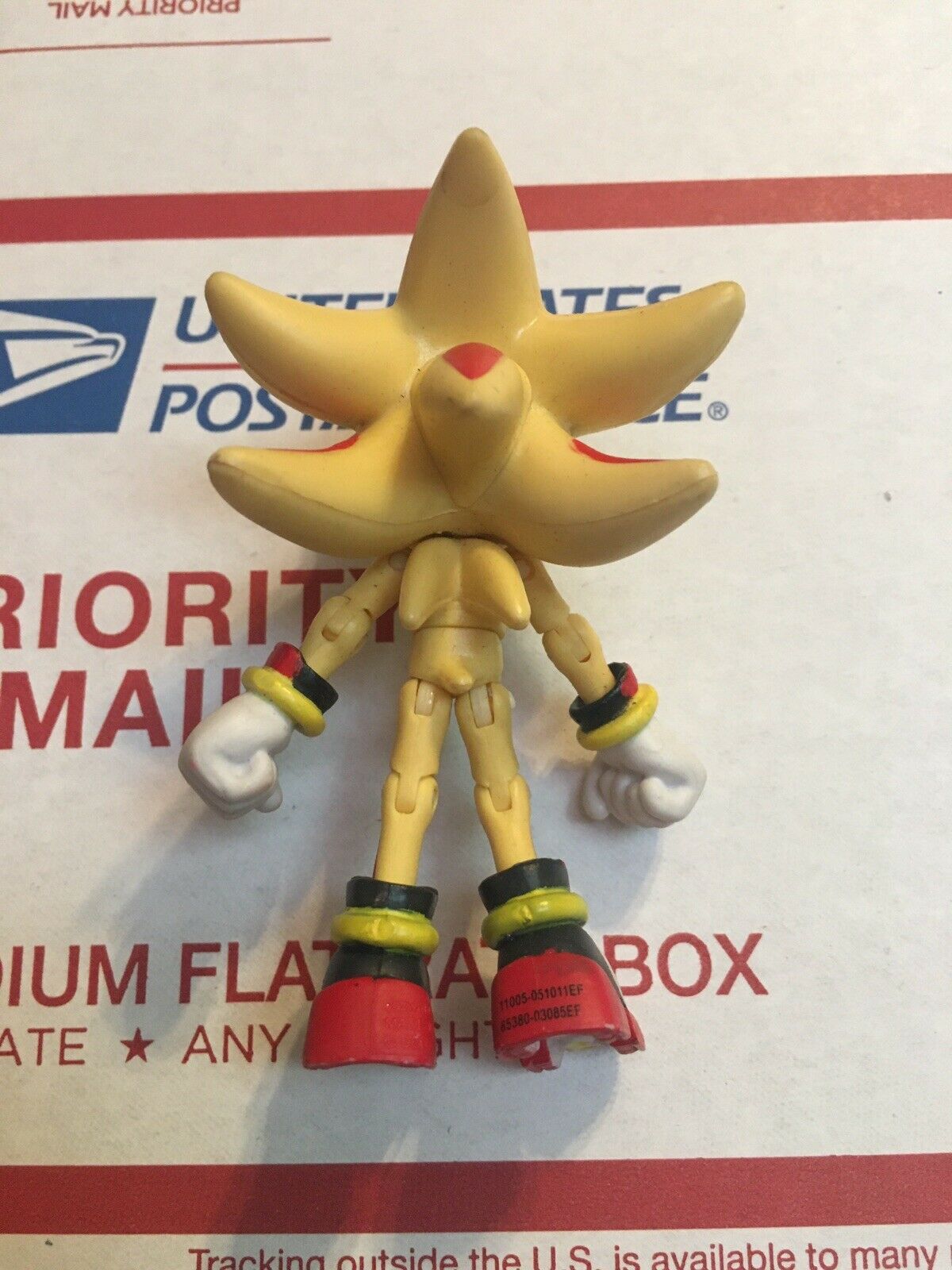 Jazwares 3" Inch Super Shadow Sonic Action Figure (Used)