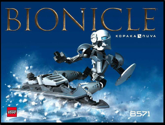 Bionicle LEGO Set 8571 - Toa Kopaka Toa Nuva
