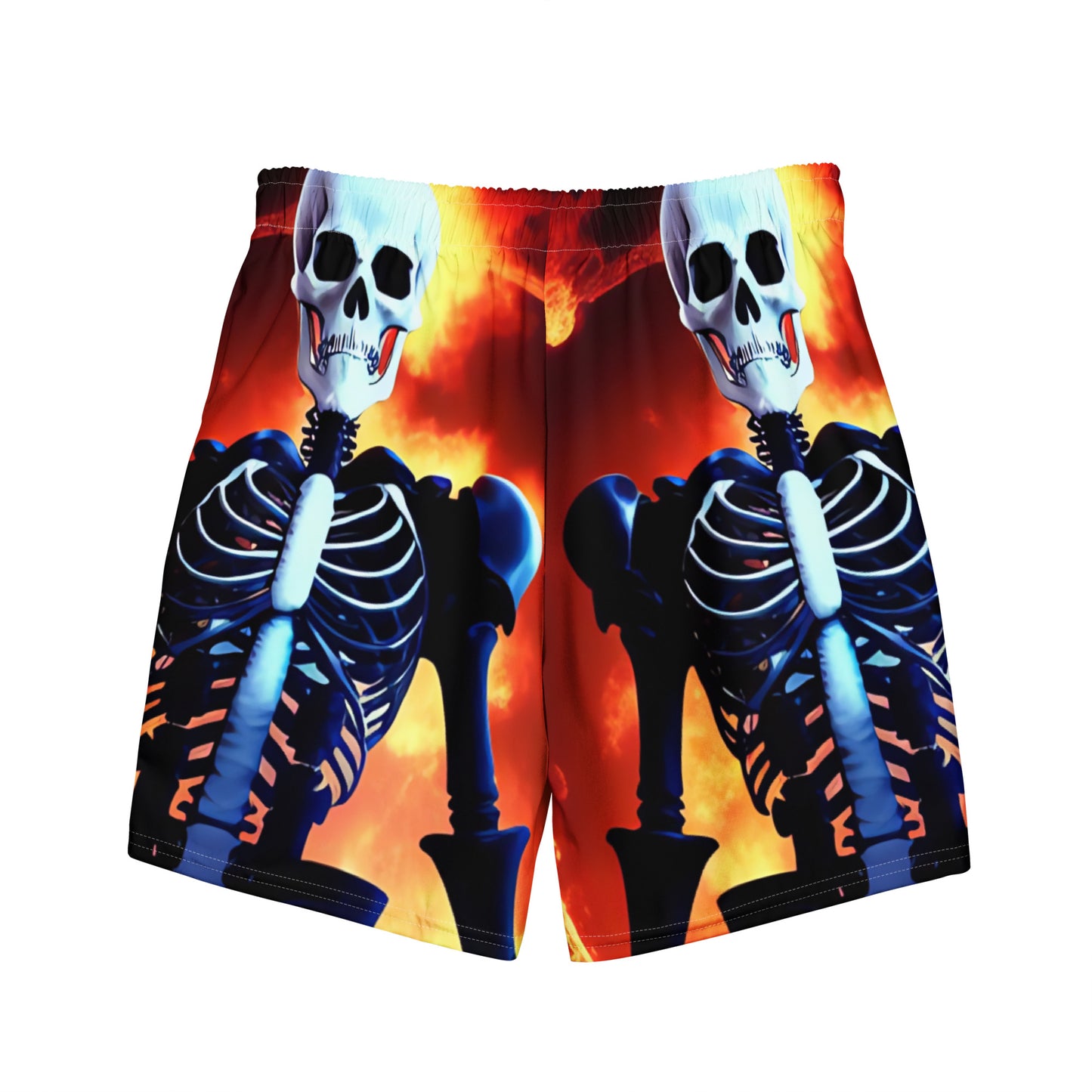 Skull Men's Swim Trunks