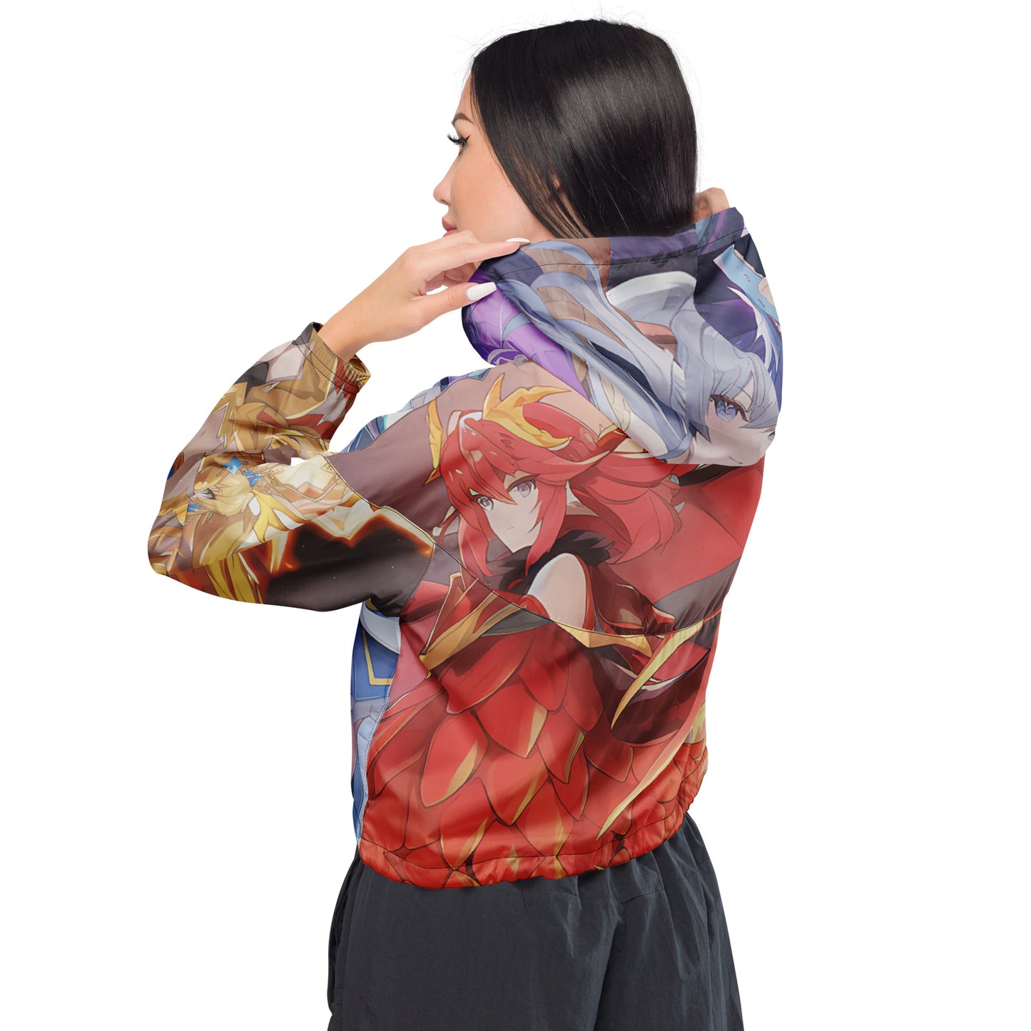 Dragon Summoners Kawieshan Warriors Women’s Cropped Windbreaker