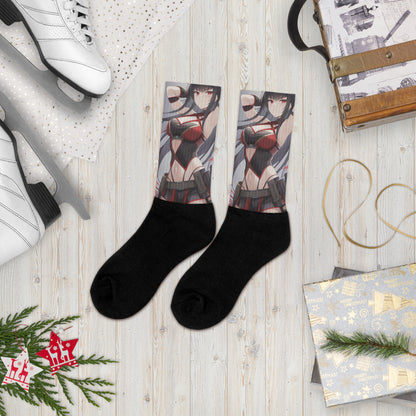 Suzuki Keiko Kawieshan Warriors Anime Socks