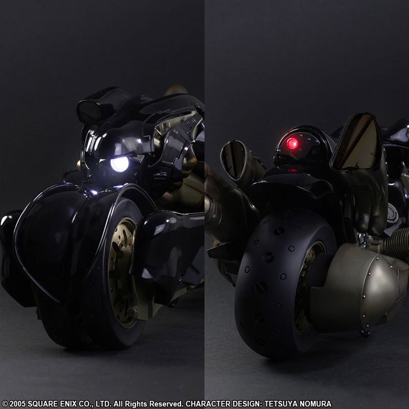 Play Arts Kai Final Fantasy VII Advent Children Cloud & Fenrir Bike Set (Re-Run) (Backorder)