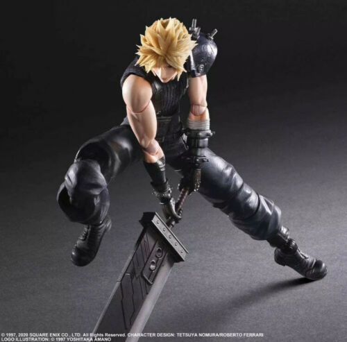 Play Arts Kai Cloud Strife Final Fantasy VII Remake (Used)