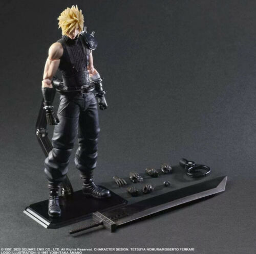 Play Arts Kai Cloud Strife Final Fantasy VII Remake (Used)