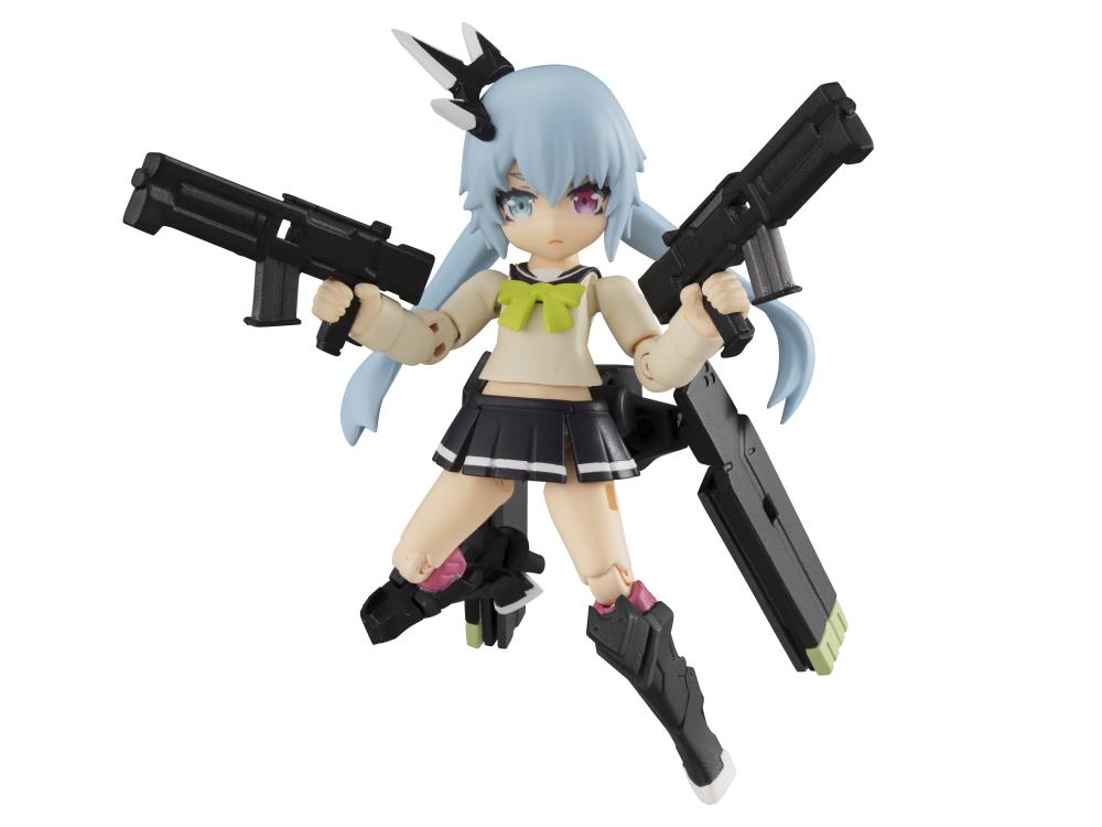 Heavily Armed Girls Desktop Army Team 1 Ni 3" Figure