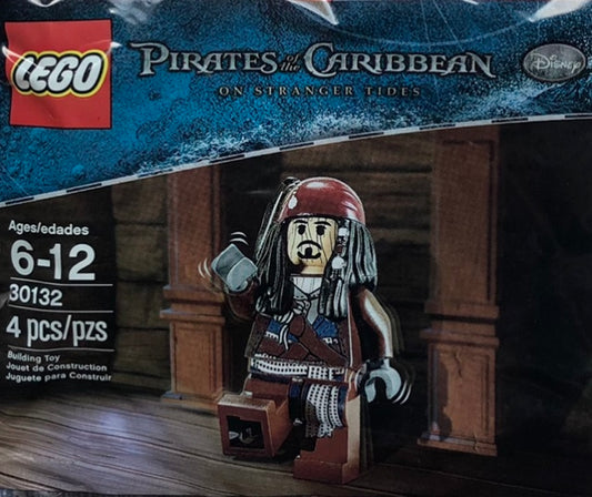 LEGO Pirates Of The Caribbean Captain Jack Sparrow Polybag Set 30132
