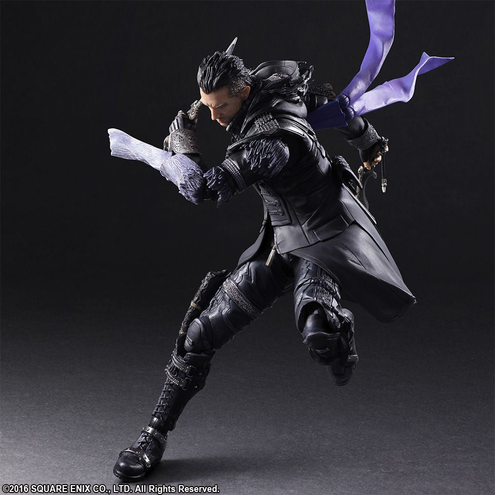 Play Arts Kai Final Fantasy XV (14) Kingsglaive Nyx Ulric Figure B Condition