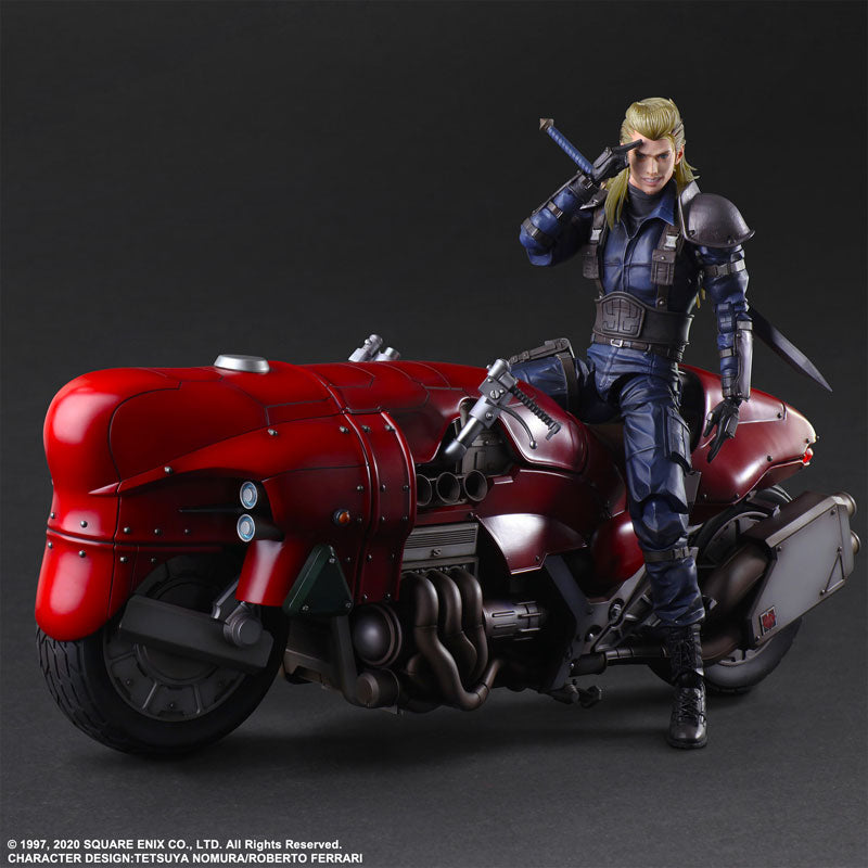 Play Arts Kai Final Fantasy VII Remake Roche & Motorcycle Set (Pre-Order)