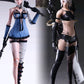 Play Arts Kai NieR: Automata Delux [YoRHa Model A No. 2 DX Ver] and Replicant Kaine V1 Figure B Condition BUNDLE/LOT