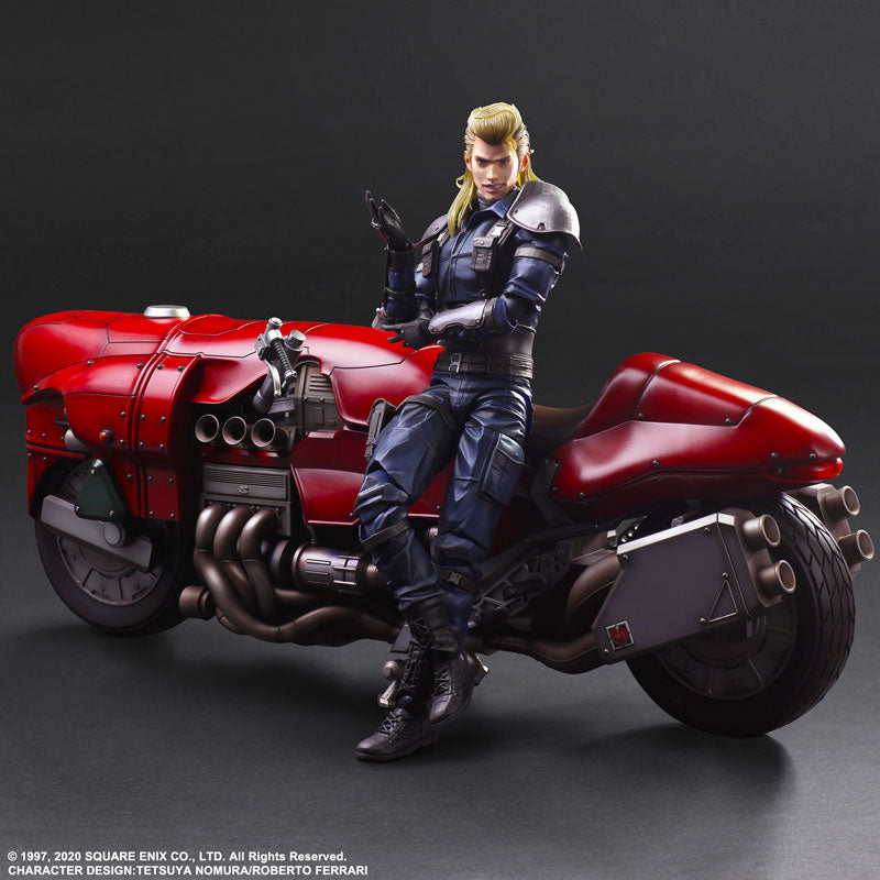 Play Arts Kai Final Fantasy VII Remake Roche & Motorcycle Set (Pre-Order)