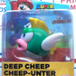 Jakks Super Mario Deep Cheep 2.5" Inch Figure