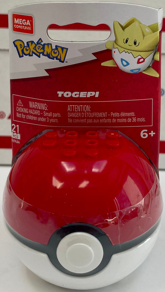 Pokémon Mega Construx 2022 Evergreen Pokeball Togepi