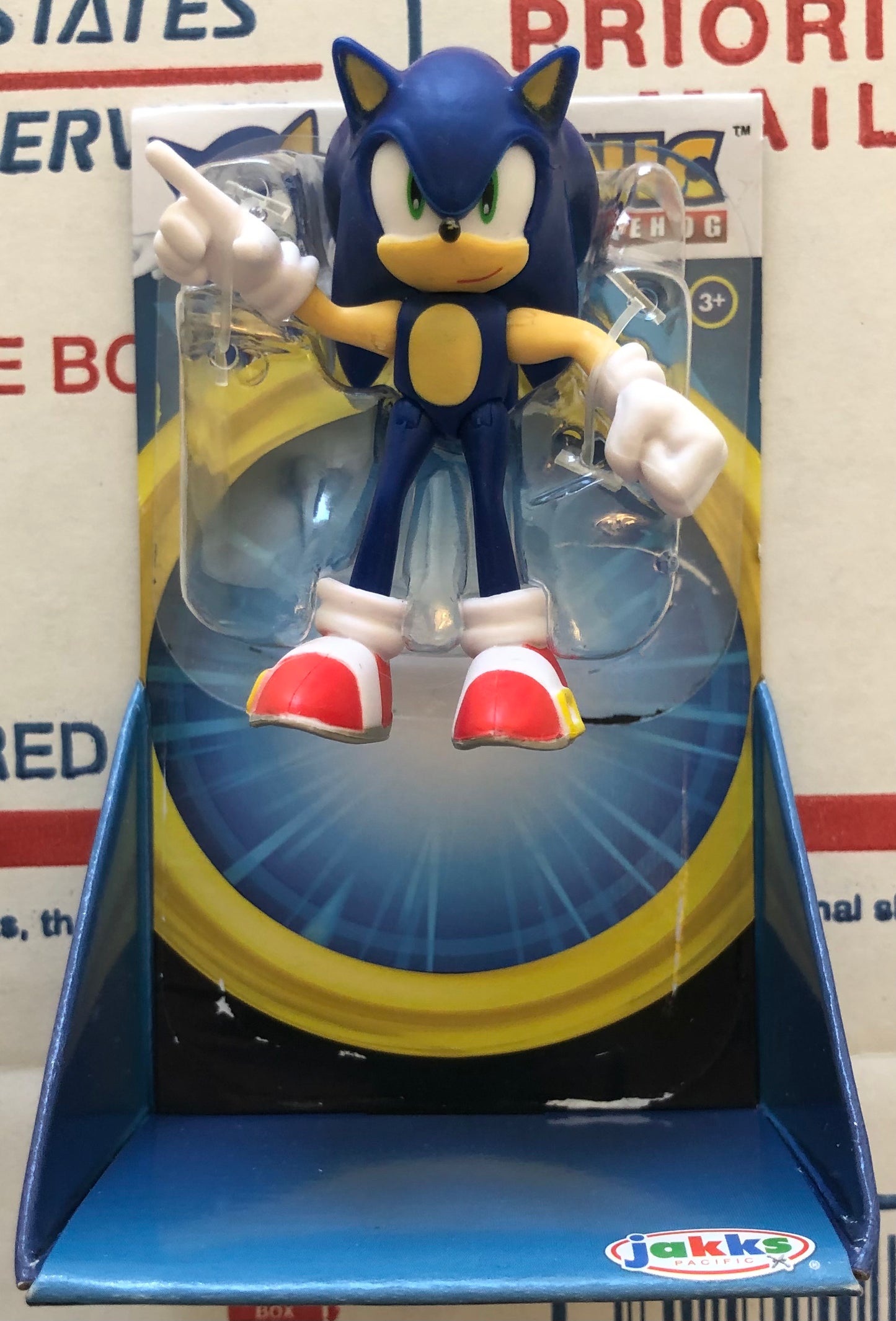 Jakks Sonic 2.5" Inch Sonic Articulated Figure Wave 4 Checklane (Damaged)