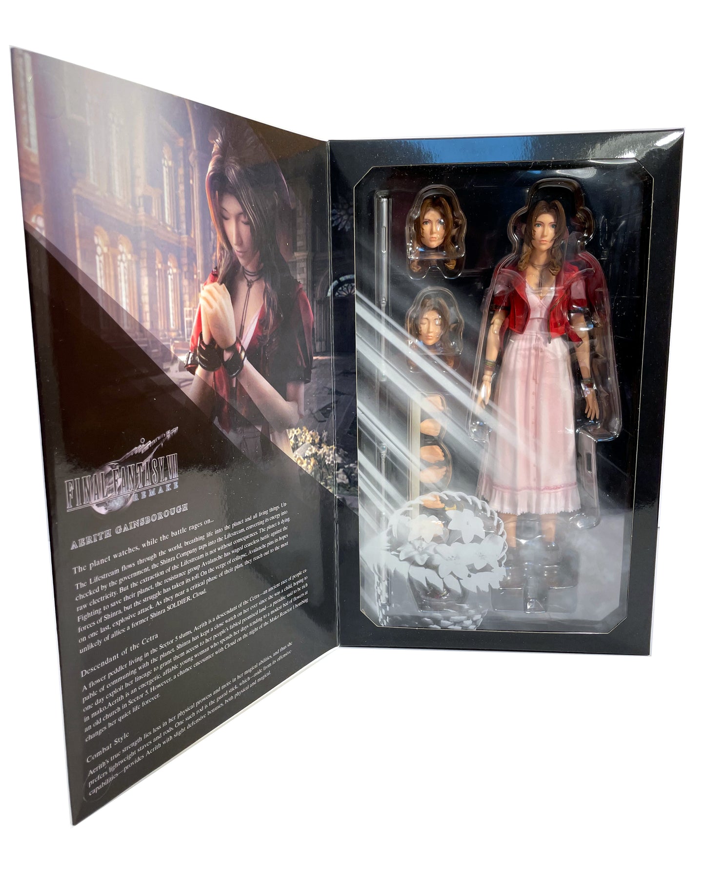 Play Arts Kai Aerith Gainsborough Final Fantasy VII Remake Action Figure (Backorder)