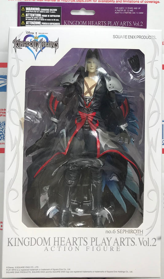 Play Arts Kingdom Hearts Sephiroth Action Figure B Condition