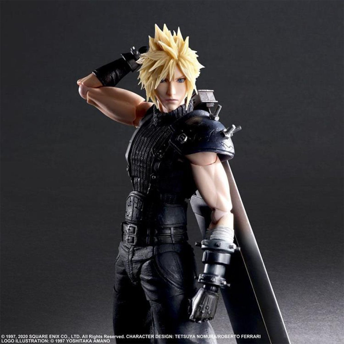 Play Arts Kai Cloud Strife Version 2 Final Fantasy VII (7) Remake Action Figure (Pre-Order)