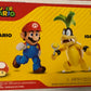 Jakks Super Mario Iggy Koopa Koopaling and Mario 2-Pack 4" Inch Articulated Figure