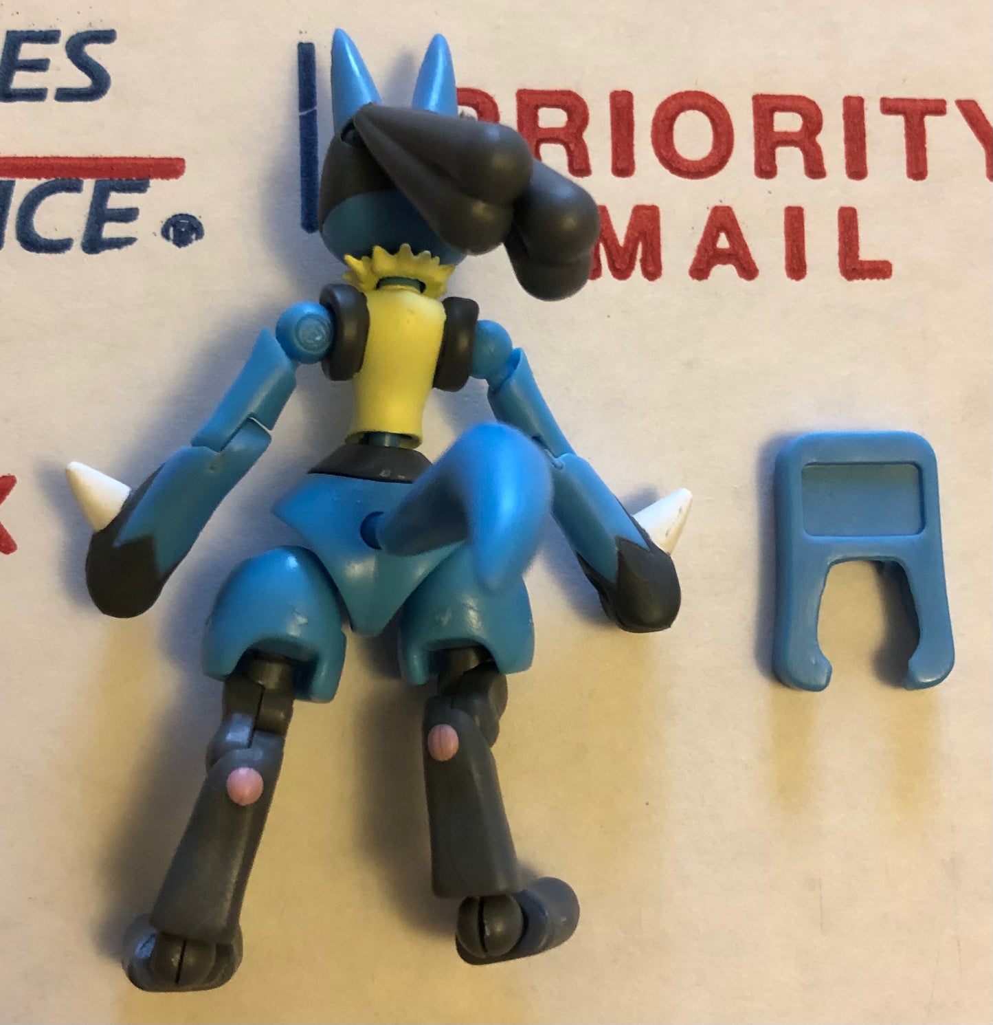 Pokémon Shodo Volume 3 Lucario Bandai 3" Inch Figure (Used)