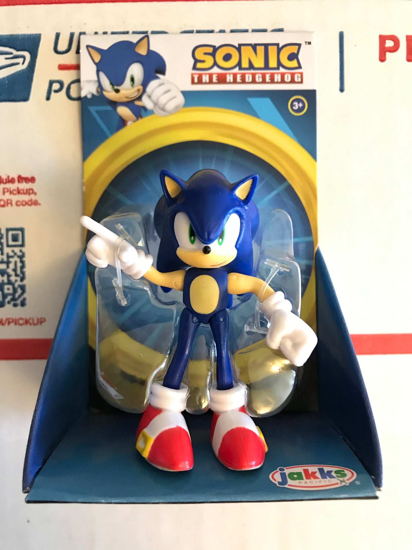 Jakks Sonic 2.5" Inch Sonic Articulated Figure Wave 4 Checklane