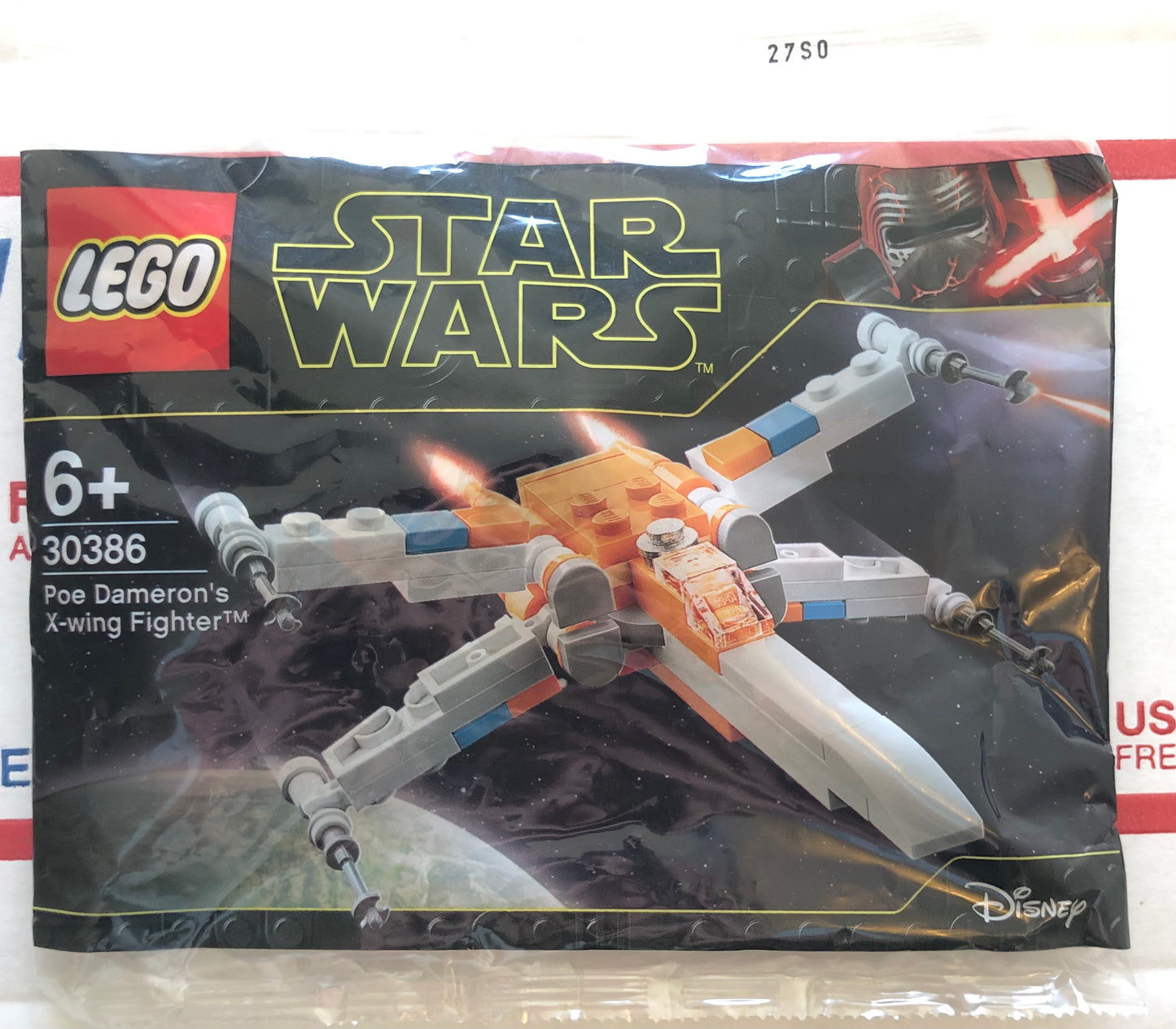 LEGO Star Wars Poe Dameron’s X-wing Fighter Polybag Build Set 30386