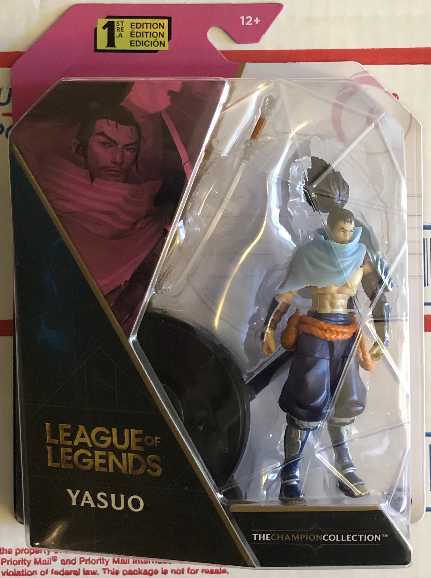 Arcane League of Legends Champion Collection 4” Inch Articulated Yasuo Figure