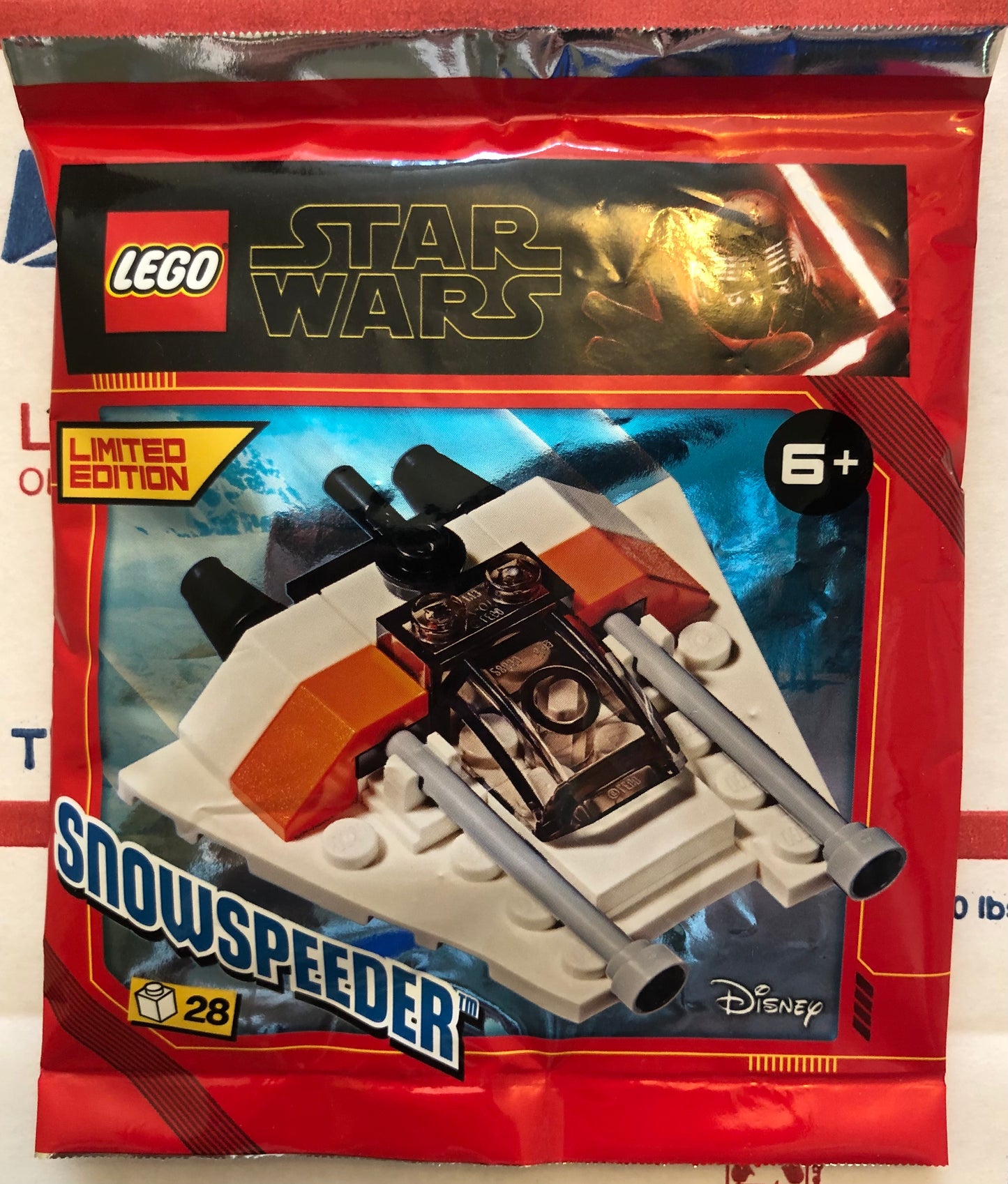 LEGO Star Wars Limited Edition Snowspeeder Foil Pack Bag Build Set 912055