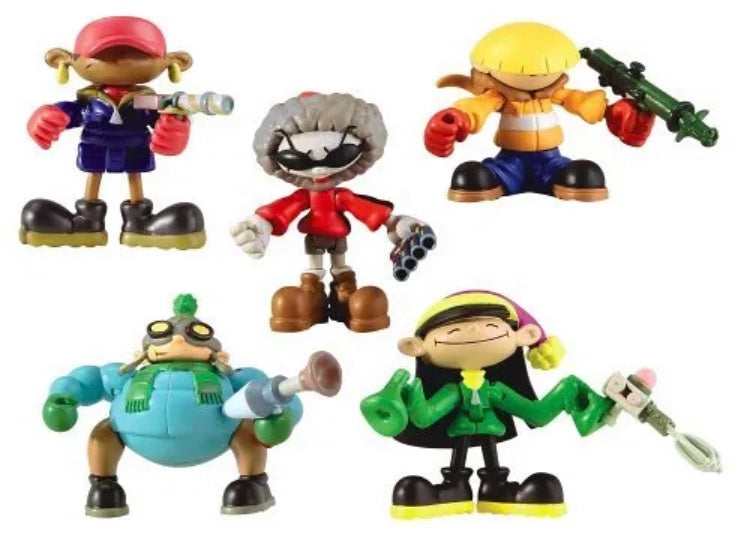 Codename: Kids Next Door Articulated Figure 5-Pack Arctic Version