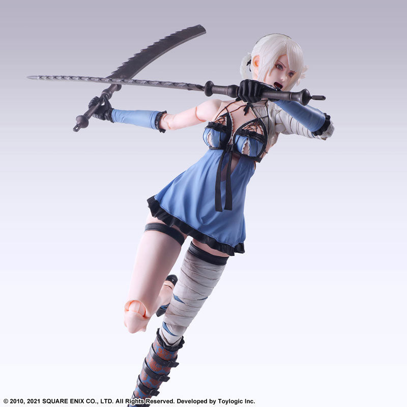 Play Arts Kai NieR: Automata Delux [YoRHa Model A No. 2 DX Ver] and Replicant Kaine V1 Figure B Condition BUNDLE/LOT