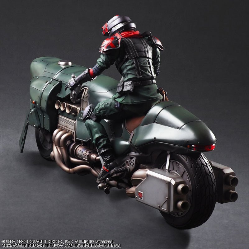 Play Arts Kai Final Fantasy VII Remake Elite Motorcycle Security Officer Set (Pre-Order)