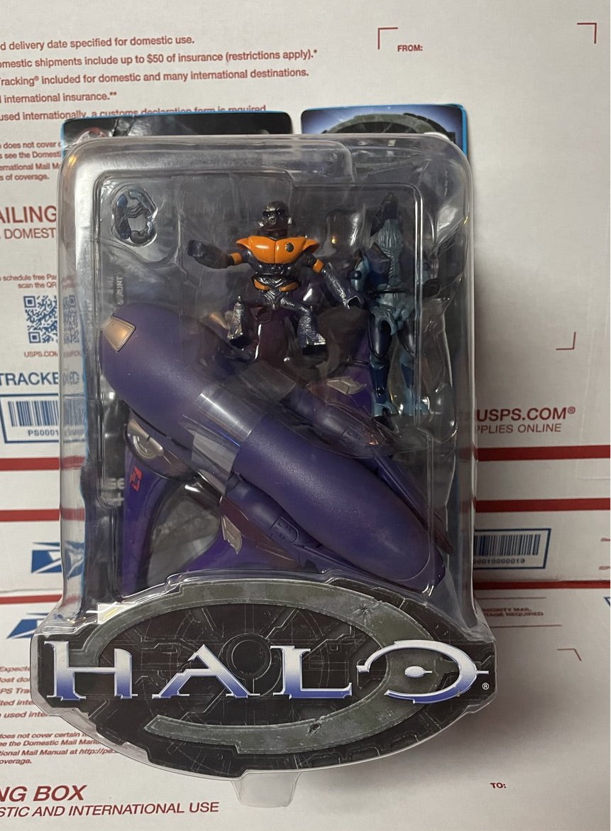 Joyride Studios Halo Mini Series Banshee Action Figure Set