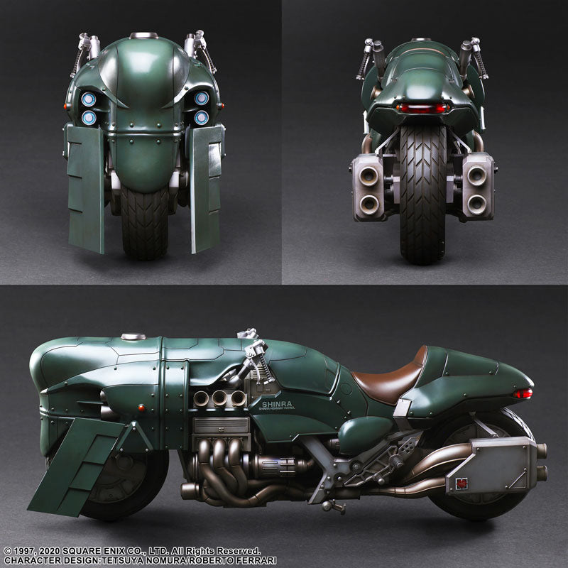 Play Arts Kai Final Fantasy VII Remake Elite Motorcycle Security Officer Set (Pre-Order)