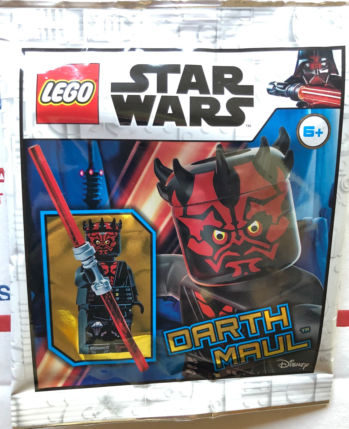 LEGO Star Wars Darth Maul Foil Pack Bag Set 912285