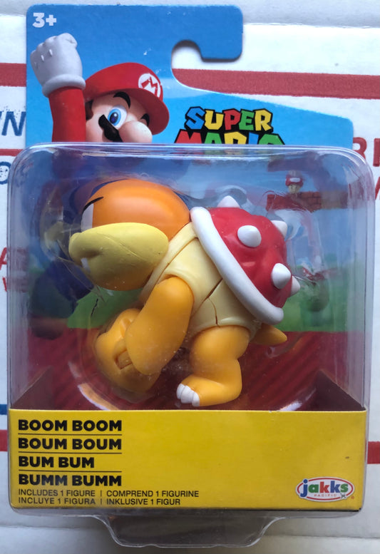 Jakks Super Mario Boom Boom Koopaling 2.5” Inch Articulated Figure