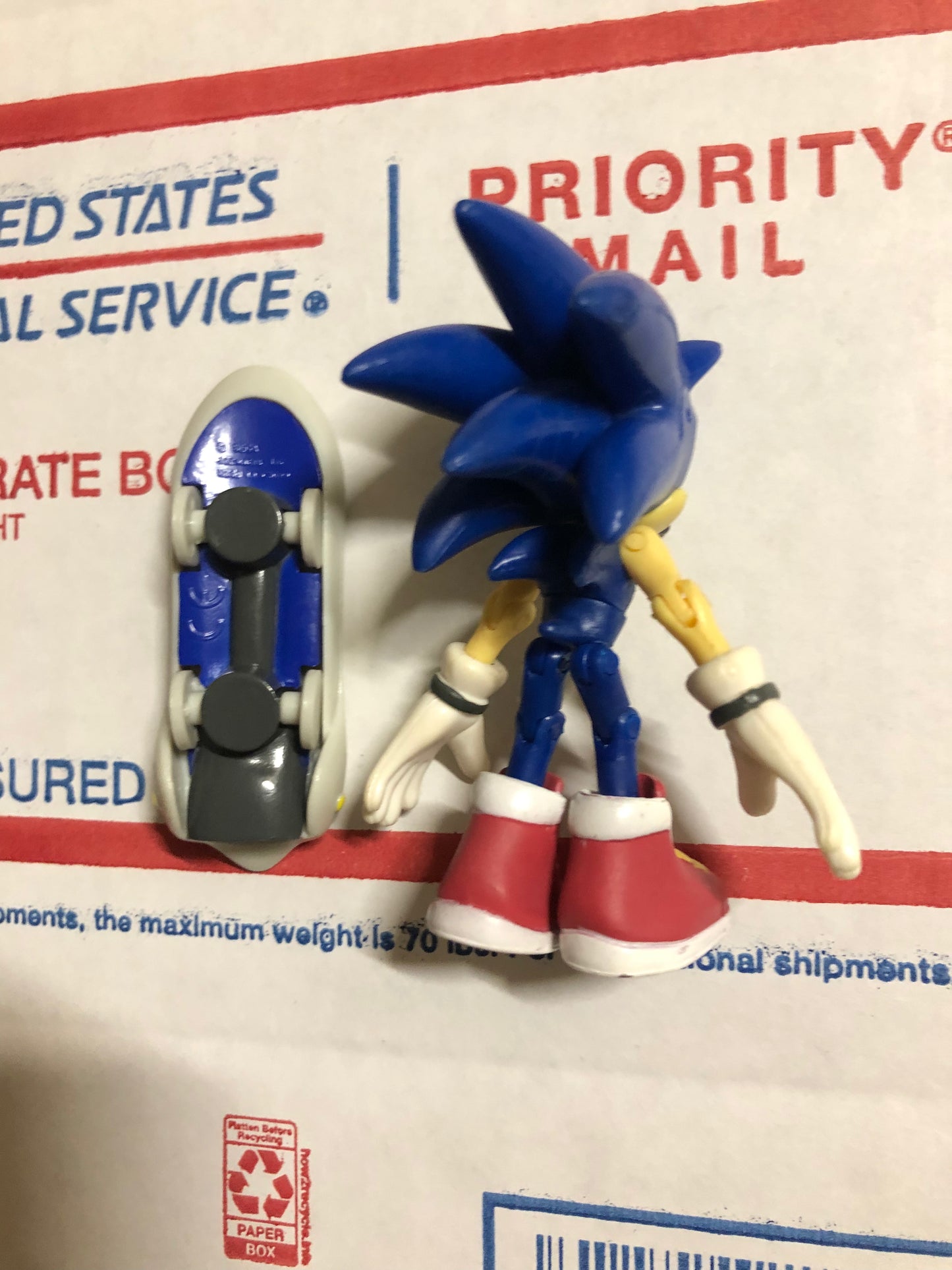 Jazwares 3" Inch Sonic the Hedgehog Free Riders Action Figure (Used)