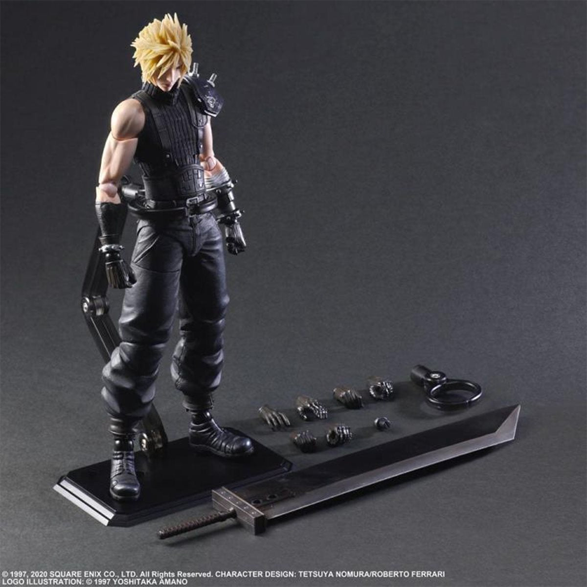 Play Arts Kai Cloud Strife Version 2 Final Fantasy VII (7) Remake Action Figure (Pre-Order)