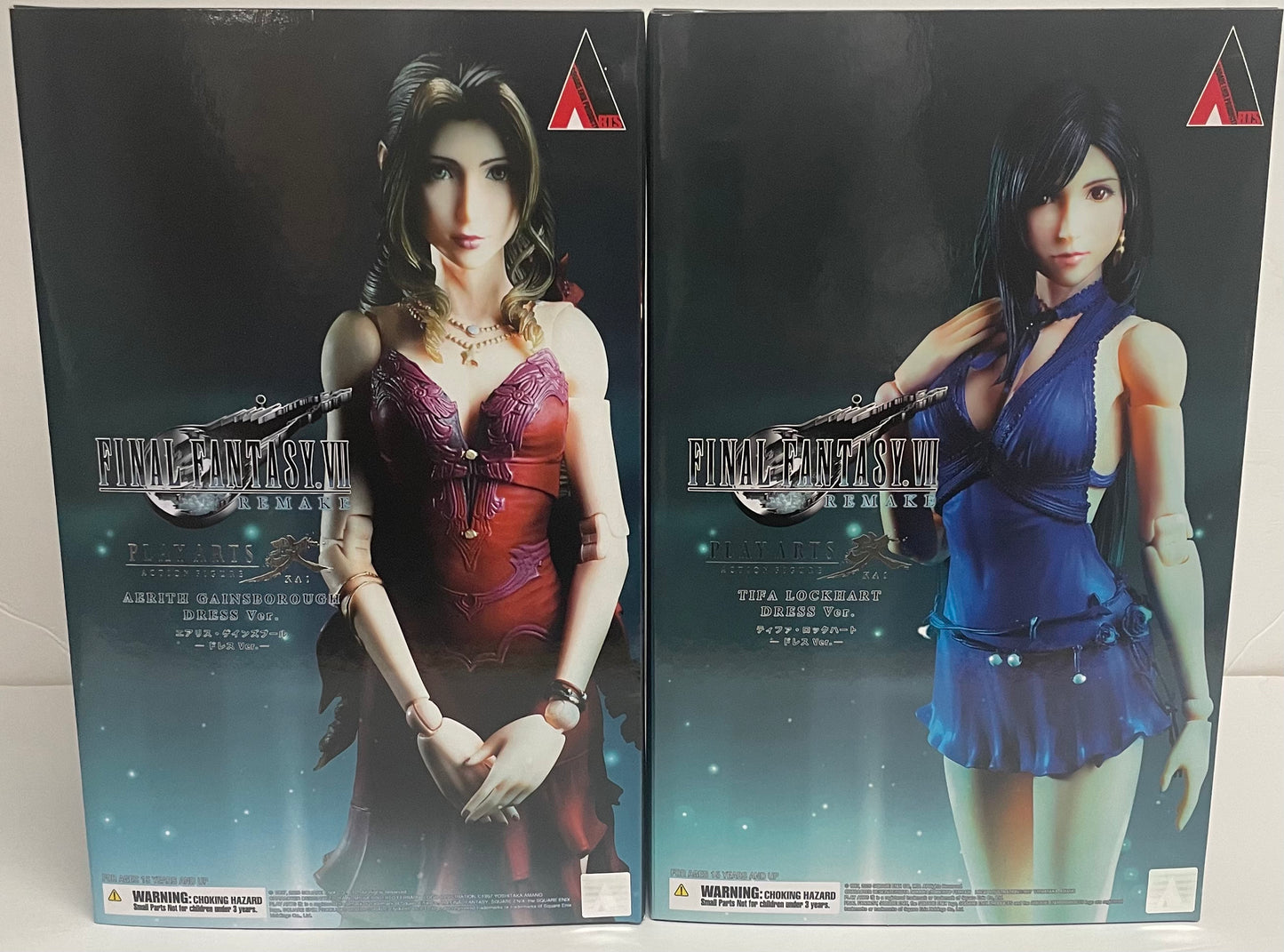 Play Arts Kai Final Fantasy VII Remake Tifa & Aerith Dress Ver. BUNDLE/LOT