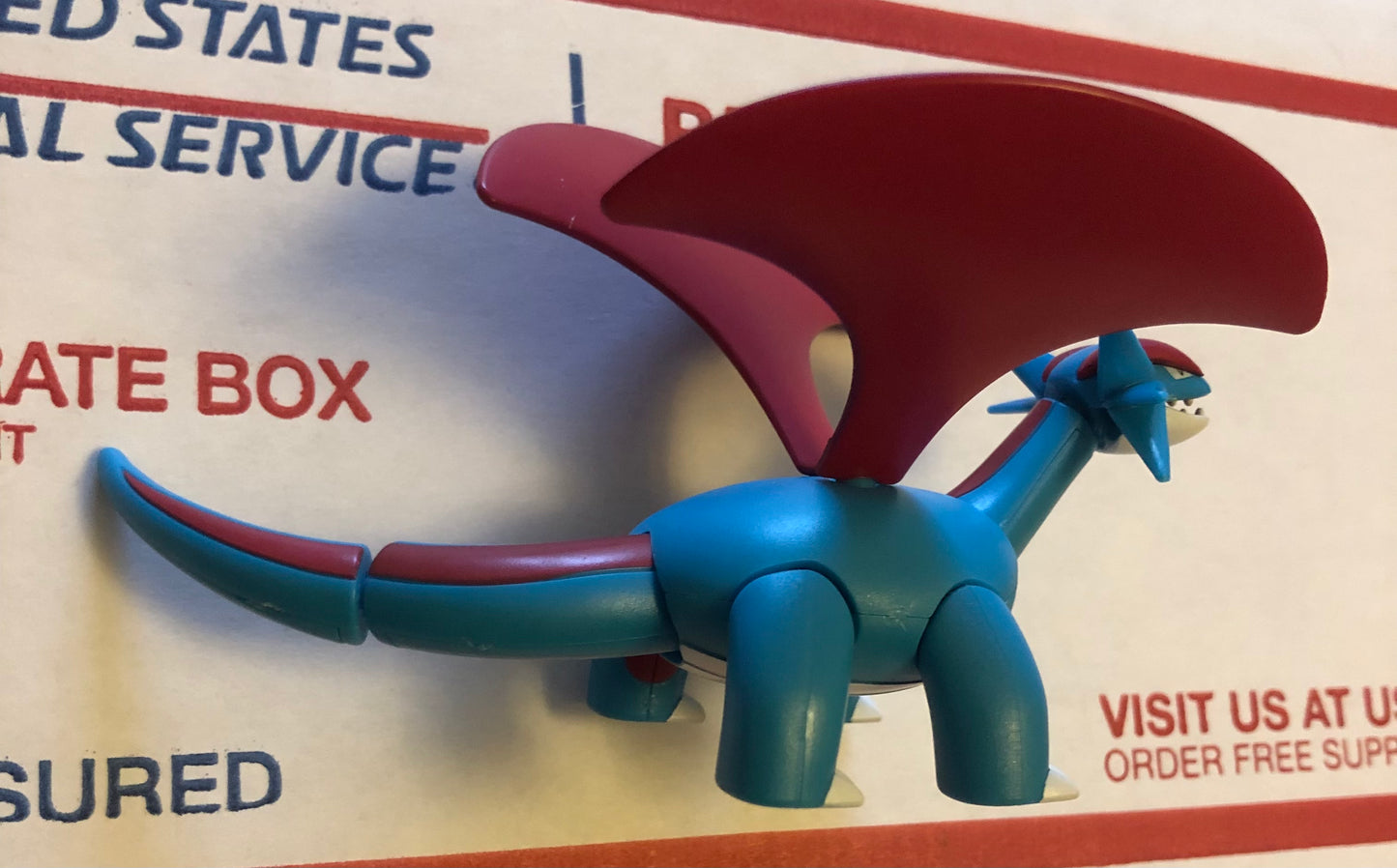 Pokémon Shodo Volume 5 Salamence Bandai 3" Inch Figure (Used)