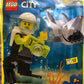 LEGO City Diver and Shark Minifigure Foil Pack Bag Set 952019