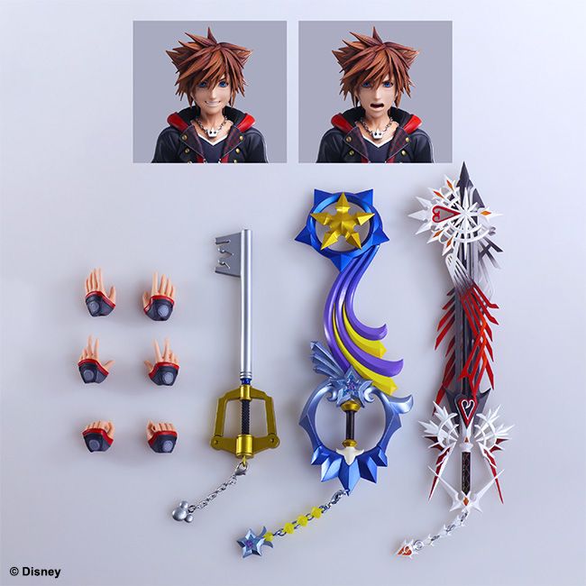 Play Arts Kai Kingdom Hearts III Sora V2 (Deluxe Version) DX (Pre-Order)