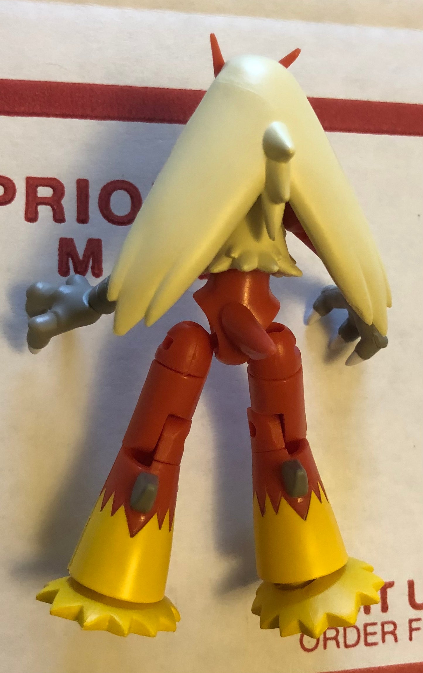 Pokémon Shodo Volume 3 Blaziken Bandai 3" Inch Figure (Used)