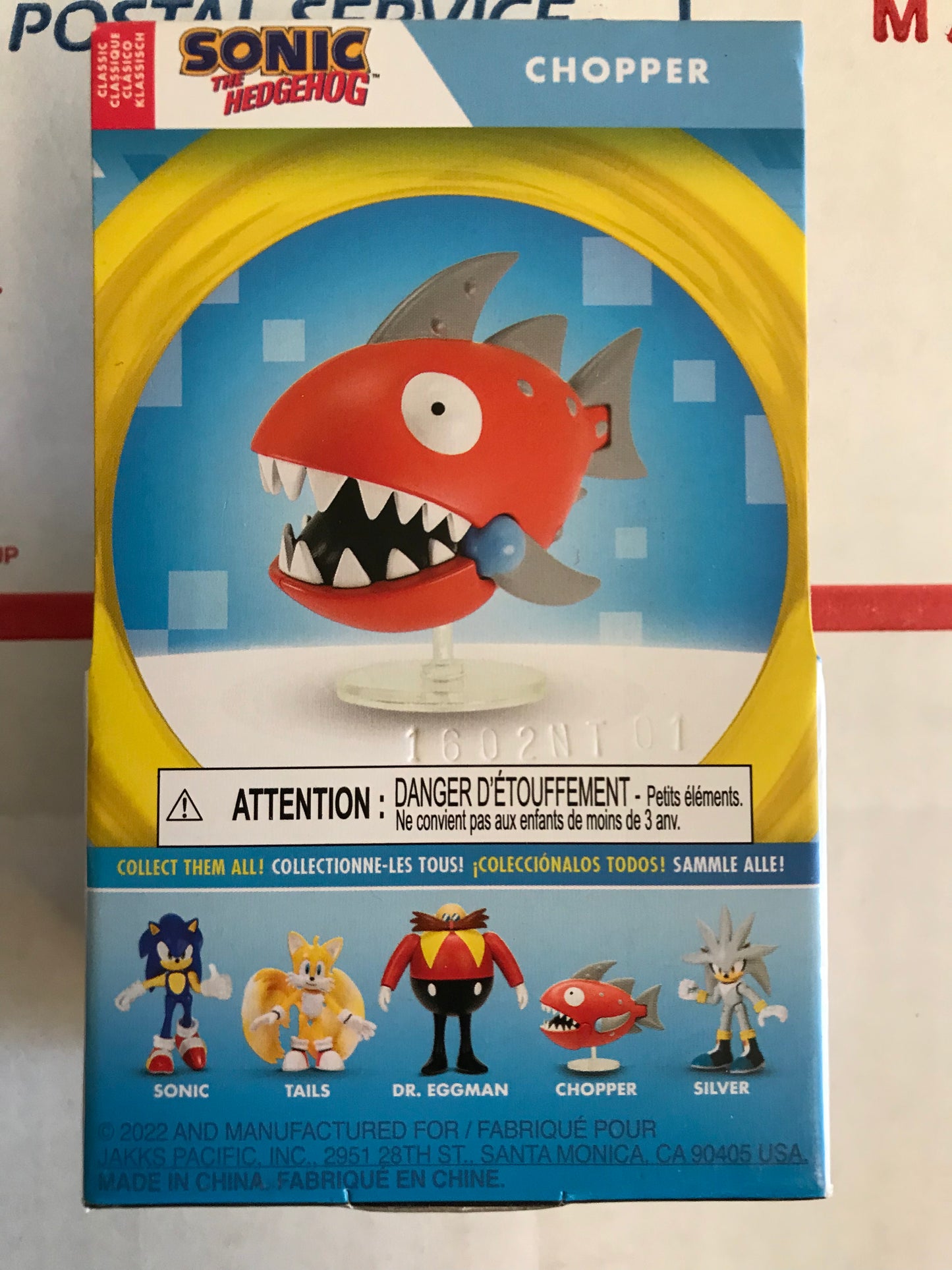 Jakks Sonic 2.5" Inch Classic Chopper Articulated Figure Wave 6 Checklane