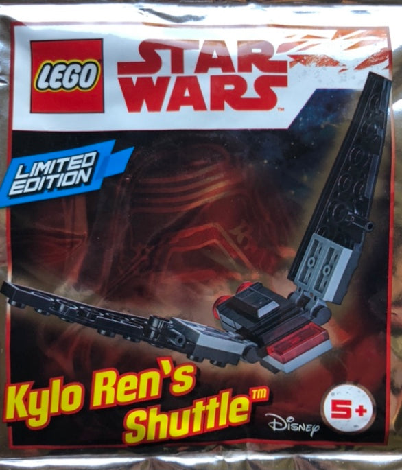 LEGO Star Wars Limited Edition Kylo Ren's Shuttle Foil Pack Bag Set 911831