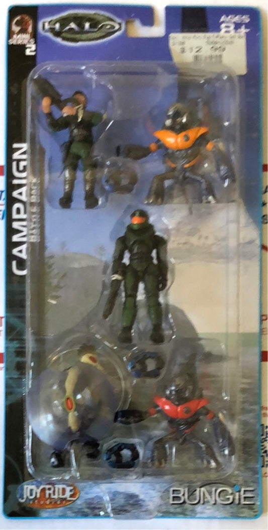 Joyride Studios Halo Mini Series 2 Campaign Grunts 5-Pack Action Figure Set