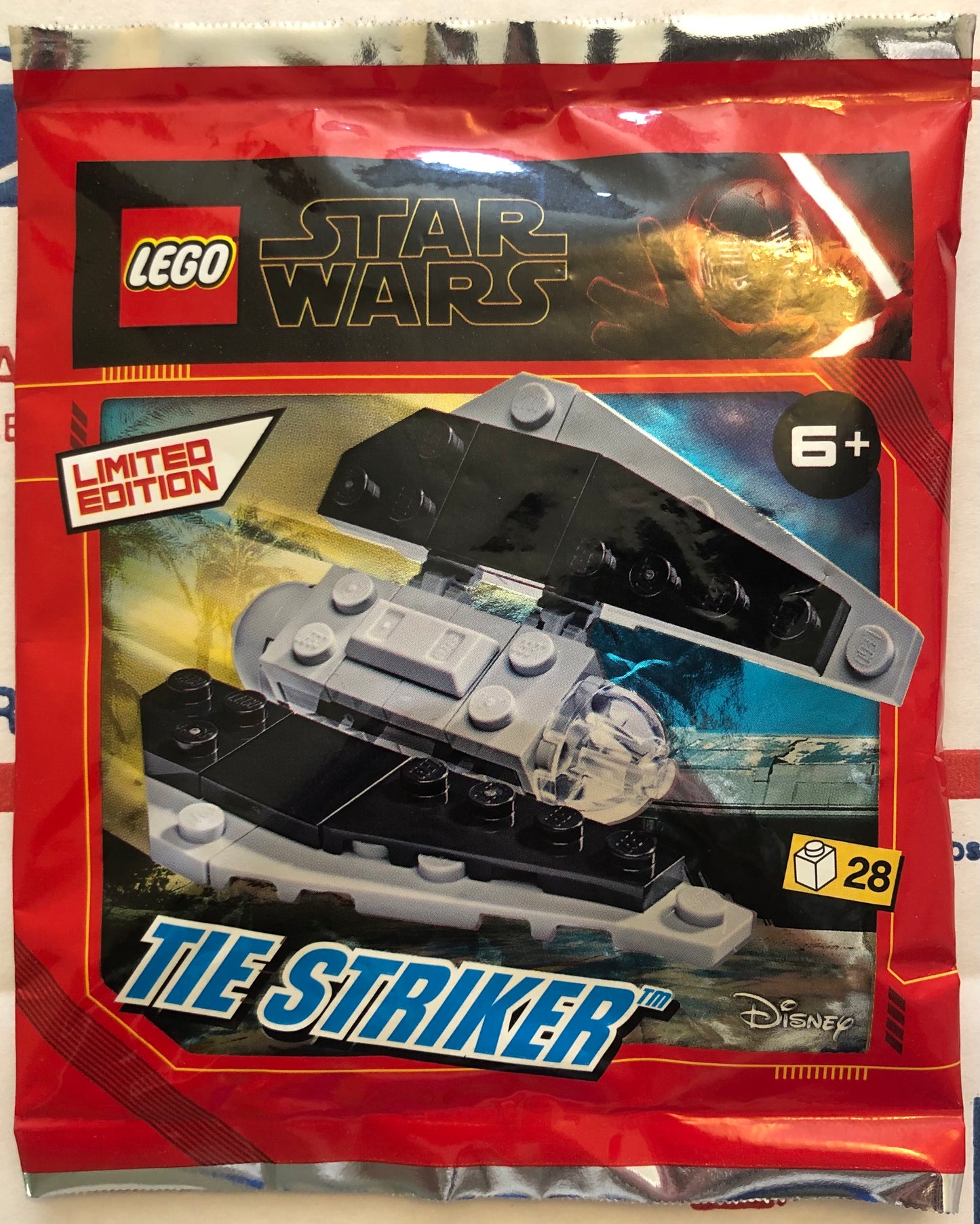 LEGO Star Wars Limited Edition TIE Striker Foil Pack Bag Build Set 912056