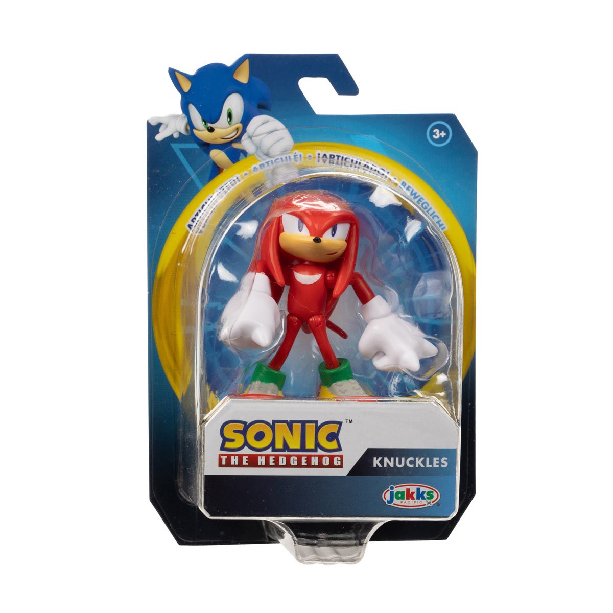 Jakks Sonic 2.5" Inch Knuckles Articulated Figure Wave 10